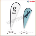 Supplier for all kinds of beach teardrop flag